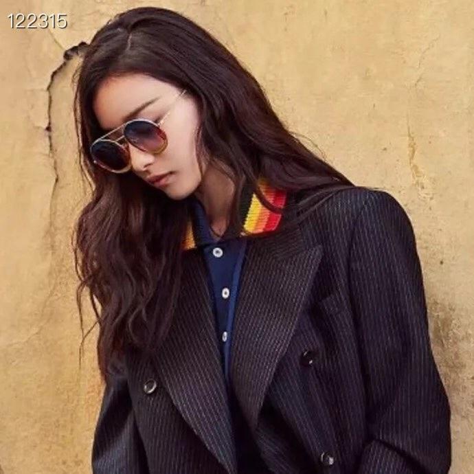 GUCCI古馳 經典款 GG0105S 馬蘇同款 女款太陽鏡  lly1075